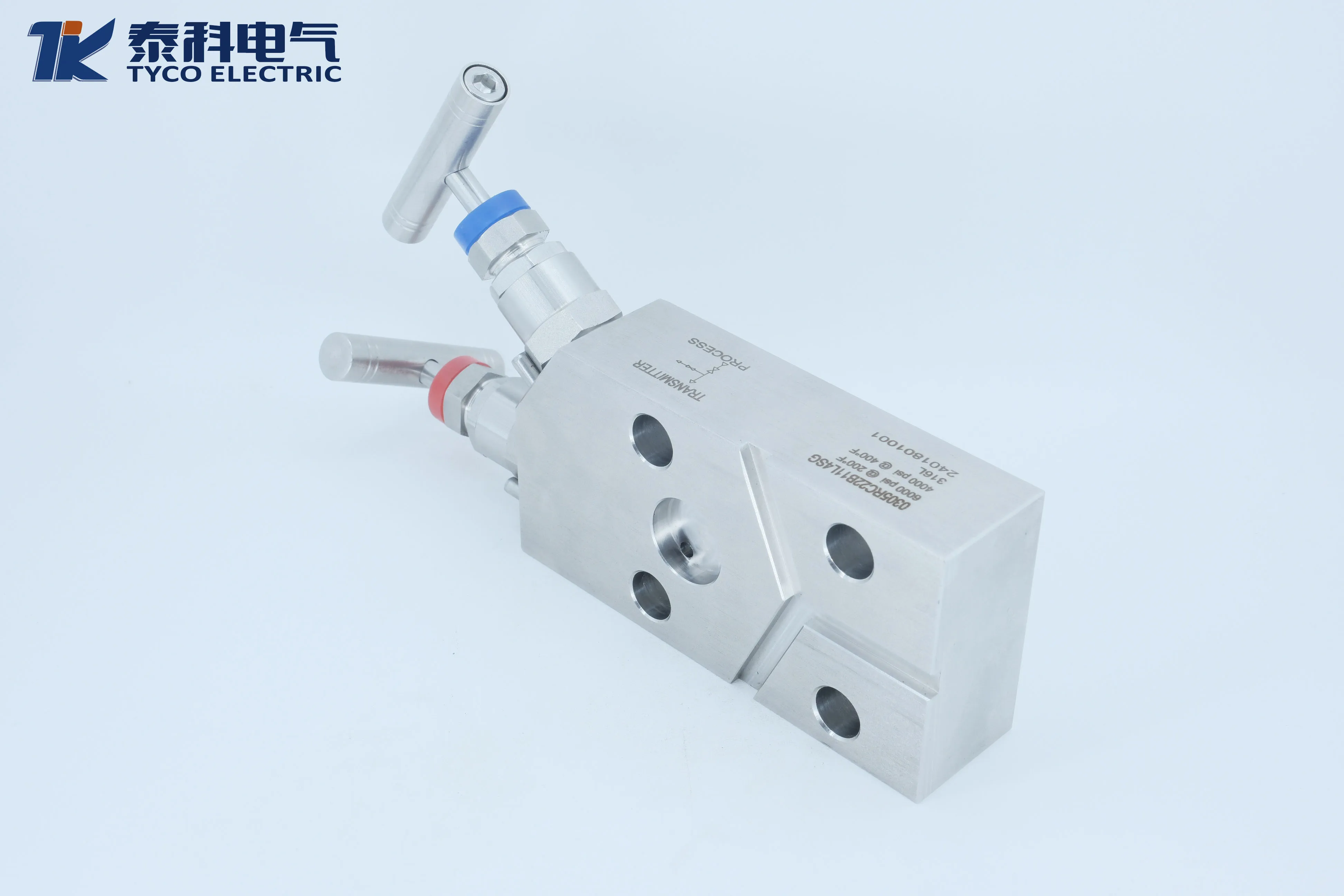316Lstainless steel common type Rose mount two valve group 3051CG threaded connection instrument valve two valve group