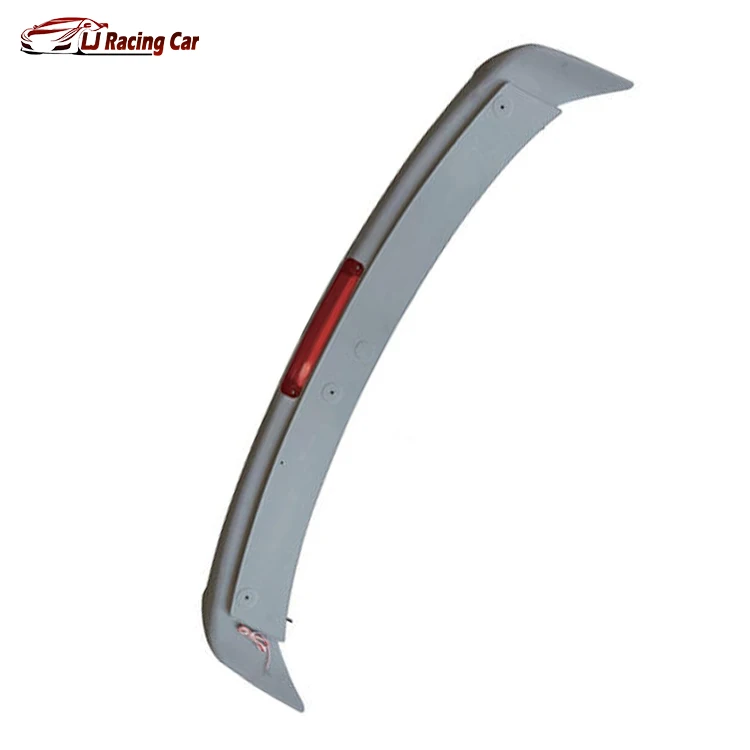 Car Accessories Rear Trunk Lip  Spoiler Wing Cover With Light Rear Tail Wing Cover Decoration  For Honda Civic 2008-2011