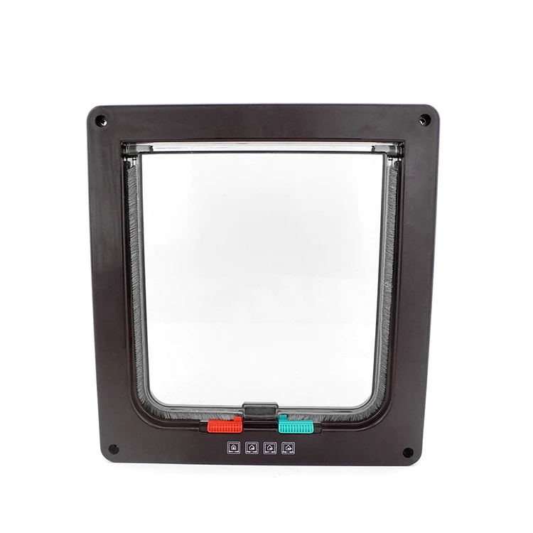 Cat Mate 4 Way Locking Cat Flap with Door Liner White