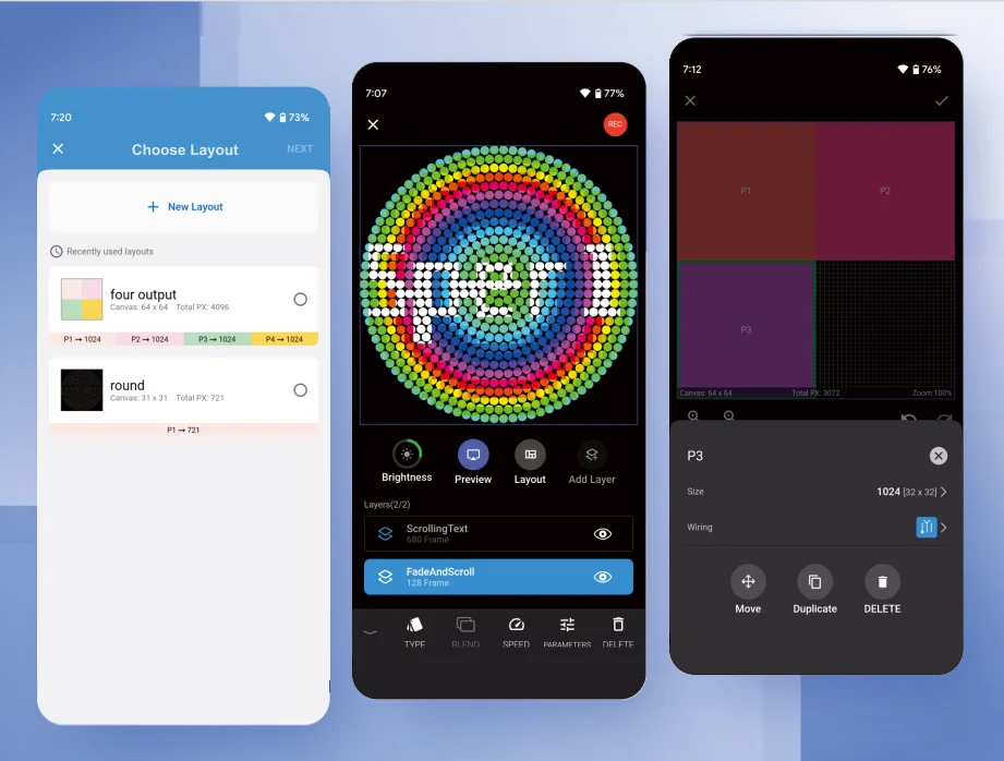 Профессиональный программируемый светодиодный Wi-Fi spi контроллер для RGB цифровой светодиодной ленты