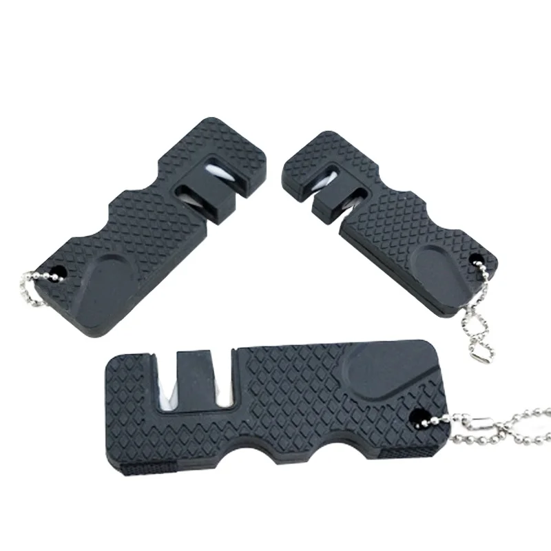 Folding Portable Tungsten Outdoor Camping Hiking Knife Sharpener Blades Sharpening Tool Stone Grinder Knife Scissors Whetstone