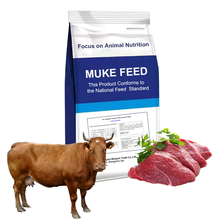prime quality feed 4% cattle sheep premix feed for beef cow goat