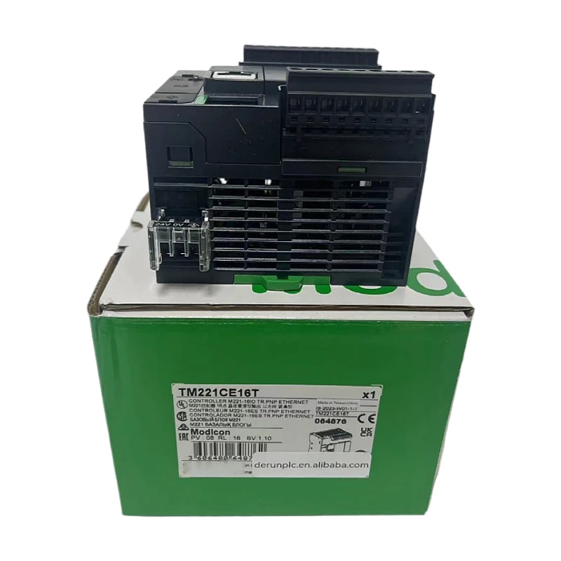New Original  PLC controller TM221CE16R/TM221CE16T 16 IOProgrammable controller  transistor PNP Ethernet In  Stock for Schneider