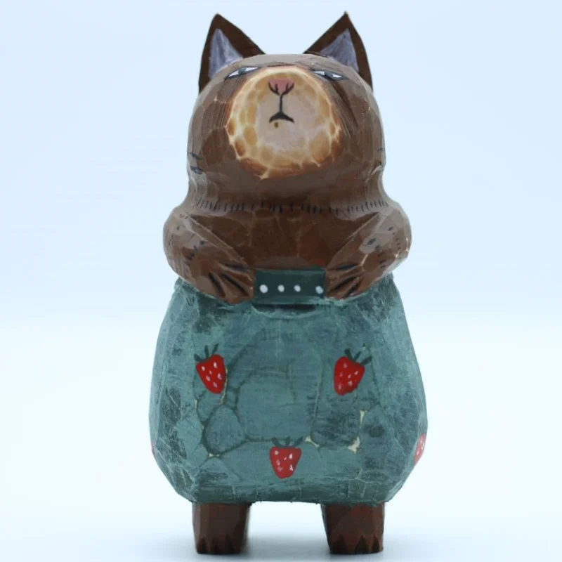 hand carved wood toy wooden animal toys montessori christmas gifts and crafts set handmade toys for kids