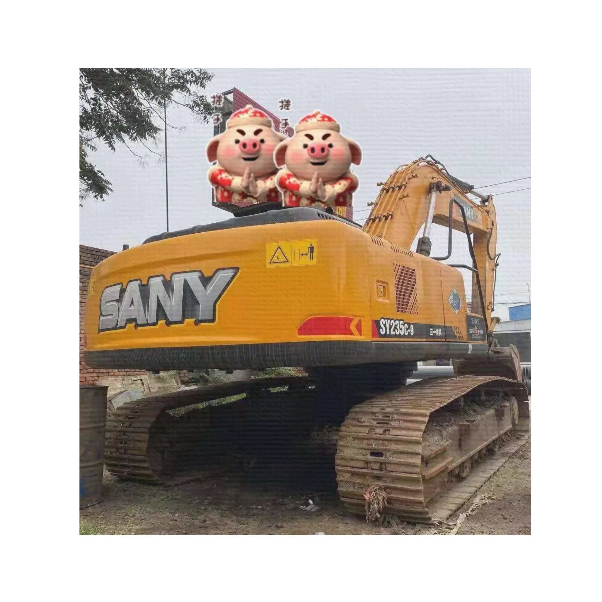 Экскаватор Sany SY235C-9 Китай 20 тонн SANY SY215 235C 26ton Подержанные экскаваторы в Шанхае распродажа