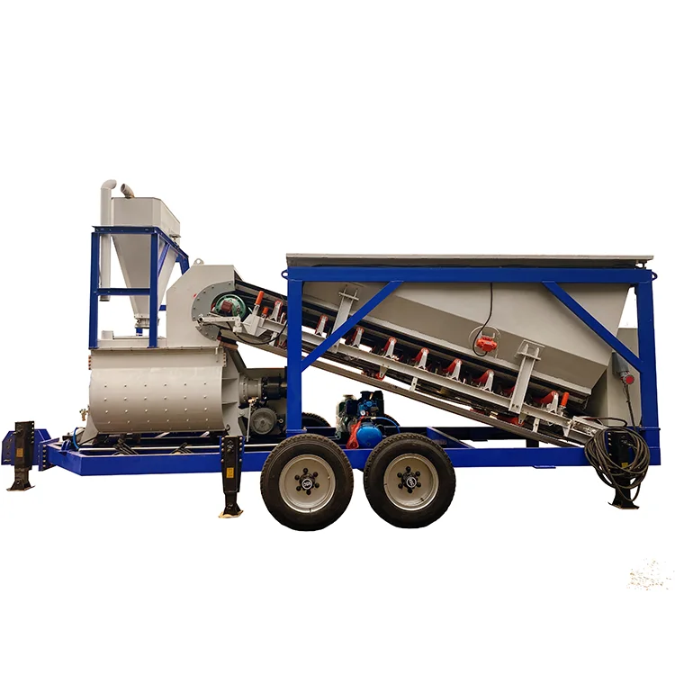 Precast concrete plant plant cement concrete mixing plant model YHZS75