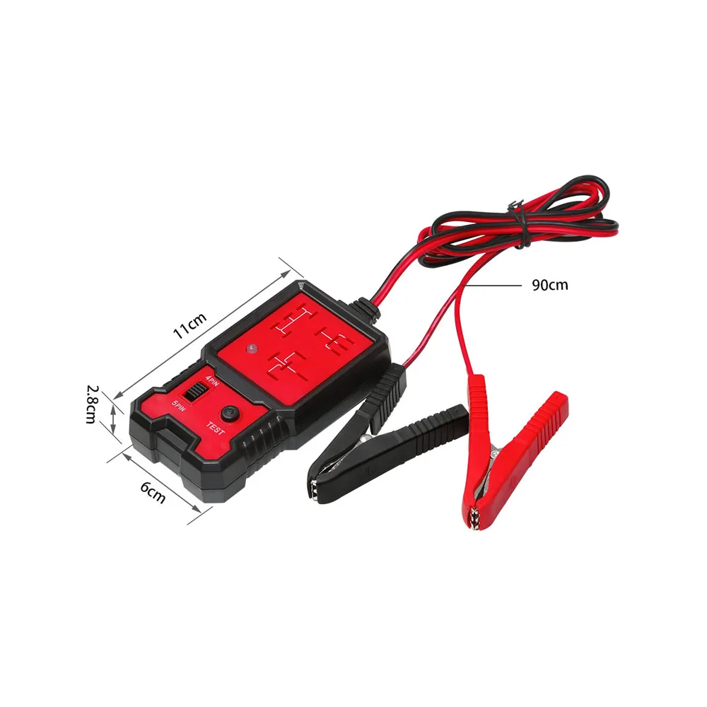 12V Electronic Automotive Relay Tester Auto Car Diagnostic Battery Checker Tool