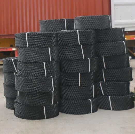 Commonly Used Black Round PVC Water Cooling Tower Fill