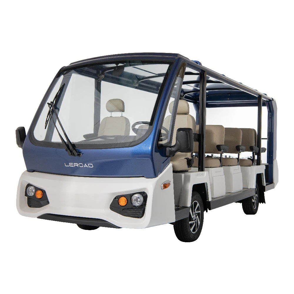 LEROAD экскурсионный автомобиль 14 мест электрический Новый энергетический литиевый аккумулятор живописной местности автобус микроавтобус