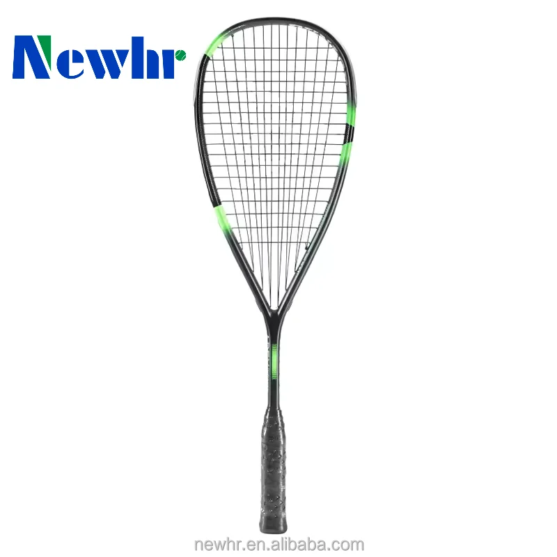 custom 100% high quality carbon 132g+/-5g design your own squash rackets