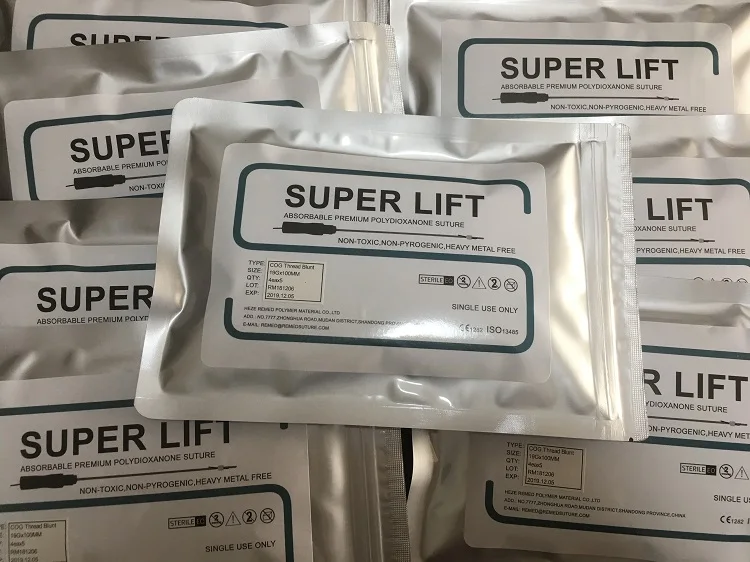 Skin care face lifting threads korea 4D cog PDO threads