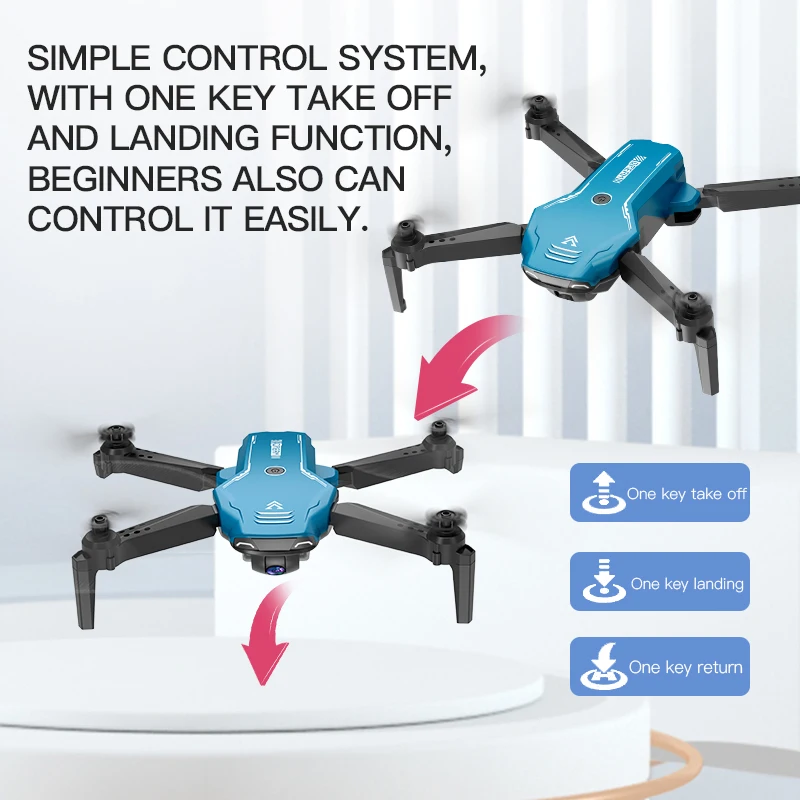 H866HW HD Camera WiFi Fpv Visual Positioning Dron Height Preservation Rc Quadcopter Photography Drones For Kids