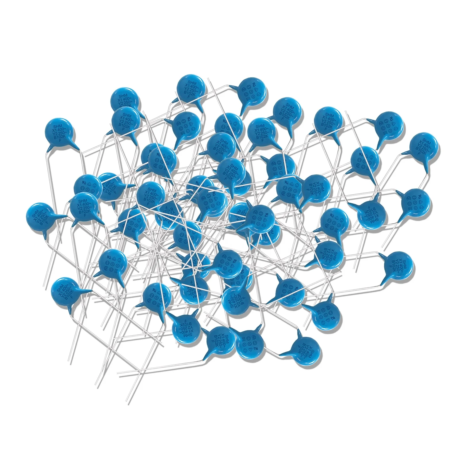 Профессиональный Керамический дисковый конденсатор 30 лет, оригинальный заводской 1000pf 250VAC Y2, защитный конденсатор для конденсатора