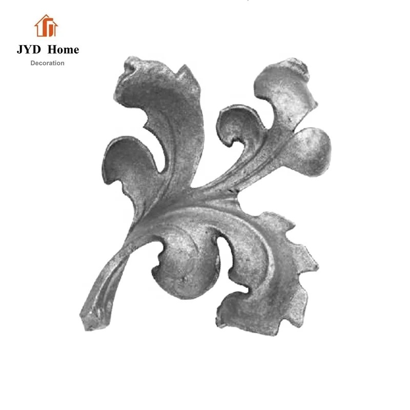 Ornamental Cast Steel Leaves for Gate Fence Window Wholesale
