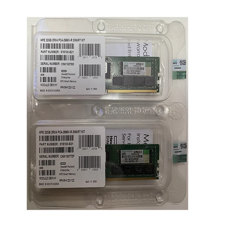 Wholesale China Cheap Price Original 815101-B21 64GGB/Quad Rank x4 DDR4-2666 Memory Card