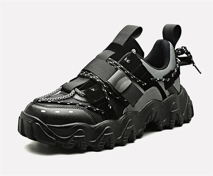 Oem Supplier Chunky Fashion Sneakers Walking Running Shoes Men Sport