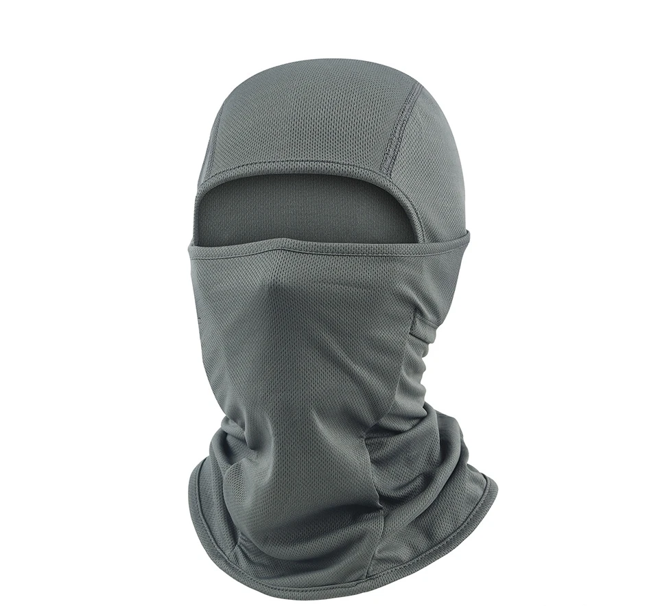 Wholesale Custom Logo Full Face Cover Motorbike Skull One Hole Ski Sports Mask Racing Balaclava hat