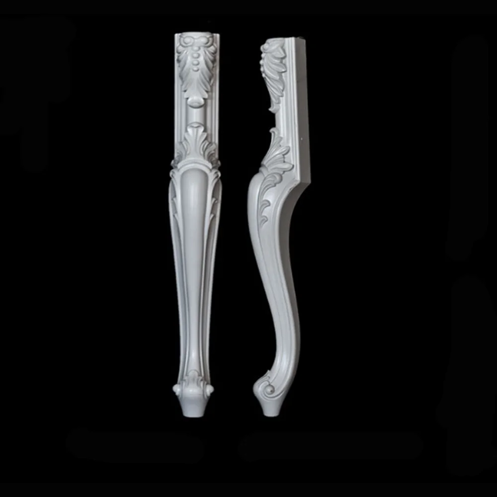 OEM ODM white wood chair replacement plastic chair leg