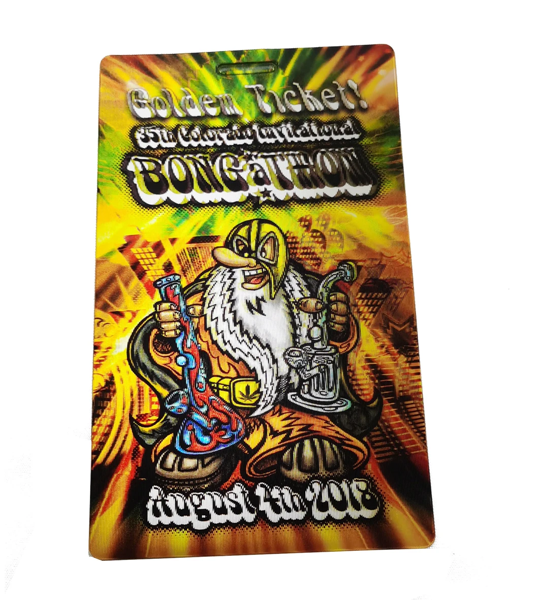UV Printing Lenticular Custom Printing Fancy 3D lenticular Printing Cards with Flipping Effect