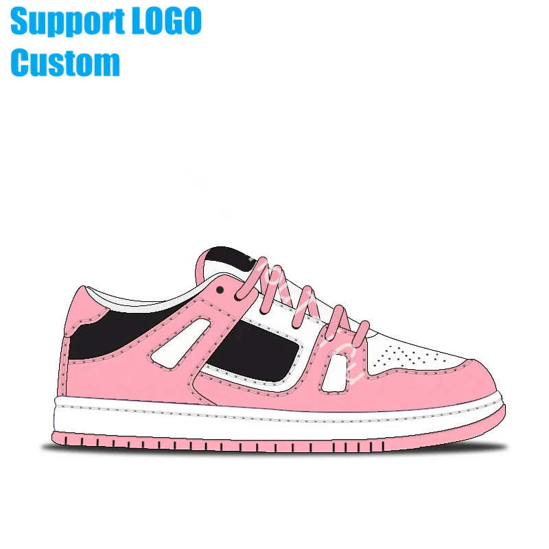 Factory Designer Custom Wholesale High Quality Genuine Leather Low  Men Basketball Shoes