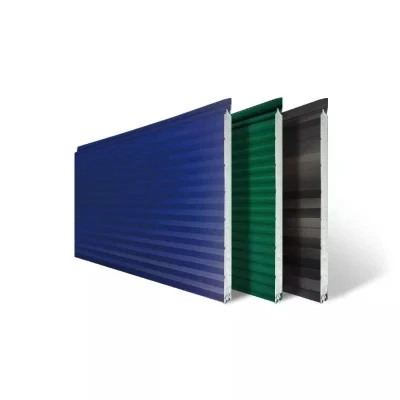 Водонепроницаемая теплоизоляция и украшение встроенная панель Полиуретановые Сэндвич-Панели металлическая резная доска внешняя настенная