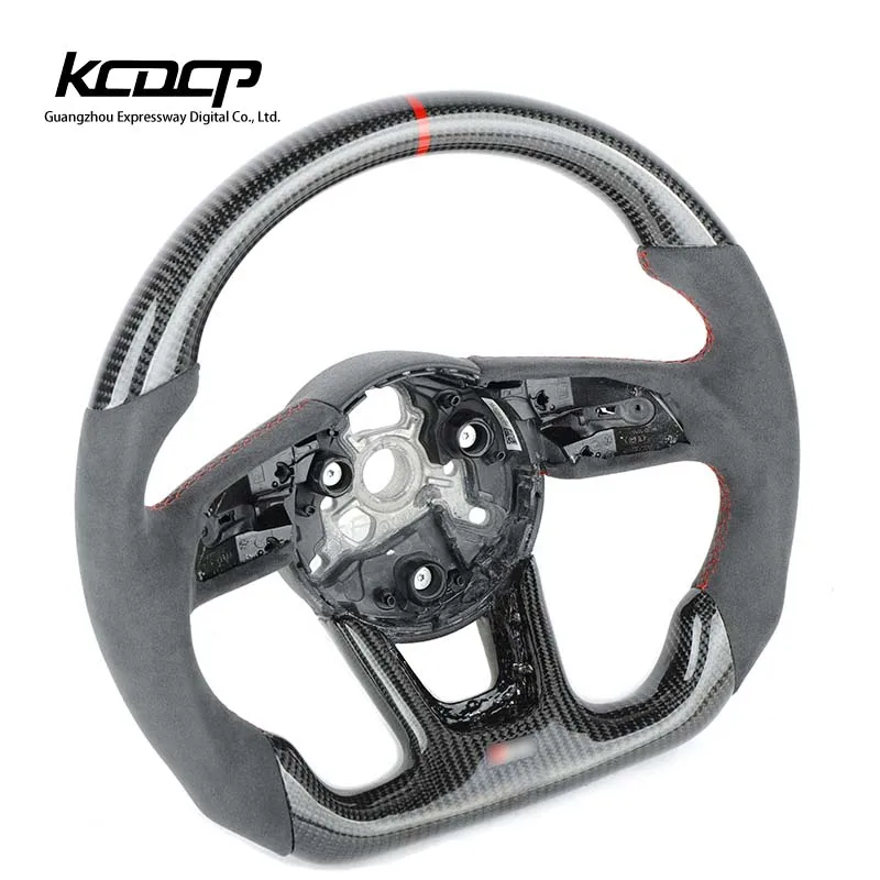 Карбоновый руль для Audi RS3 RS4 RS5 RS6 RS7 S3 S5 S6 A3 A4 A5 Q5 Q7 A6 A7LED