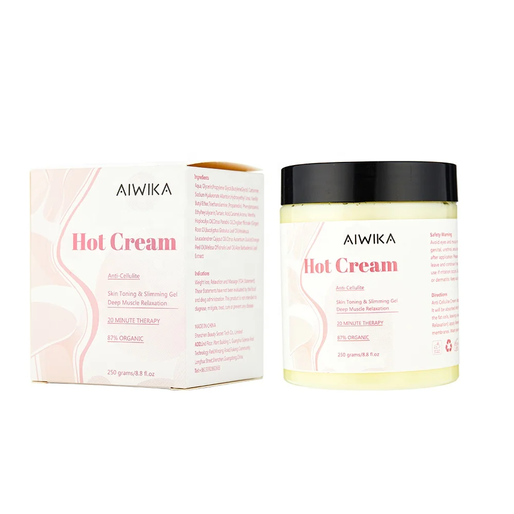 Wholesale Private Label Weight Loss For Tummy Face Body Belly Burn Fat Burning Shaping Waist Hot Slimming Cellulite Slim Cream