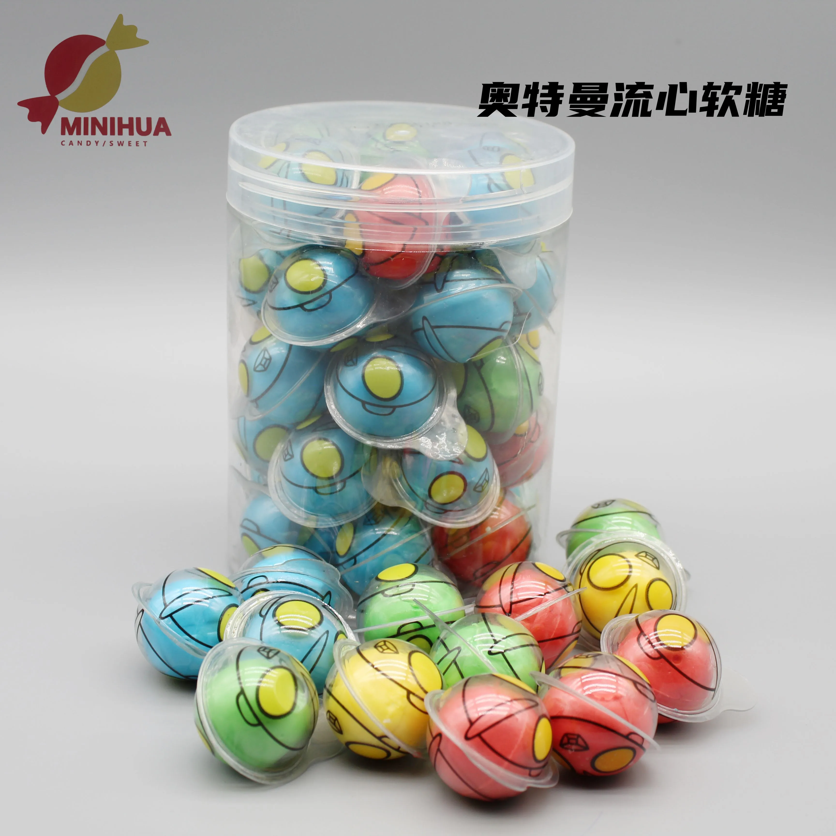 all kinds of sweet candy filling jam fruity candy factory hot sale cheap price can in bulk
