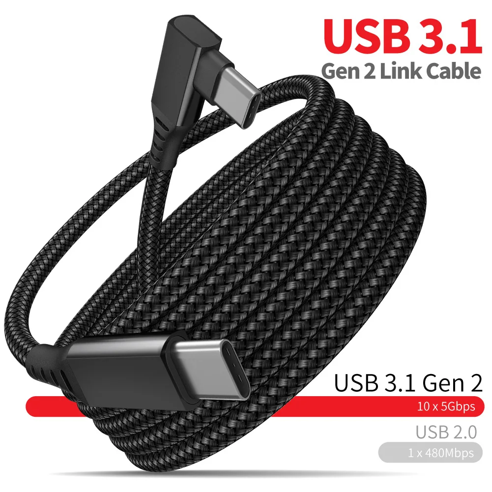 C TYPE cable L shape design Braided wire USB type-c fast charge data cable manufacturer