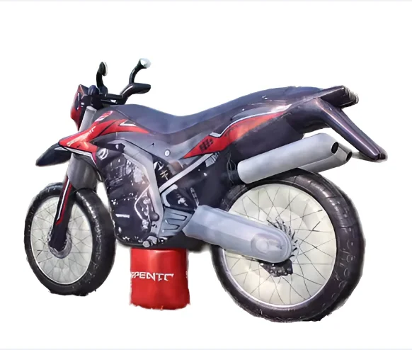 Giant huge large big customized inflatable motor van motorcycle motor bicycle motorbike bike model