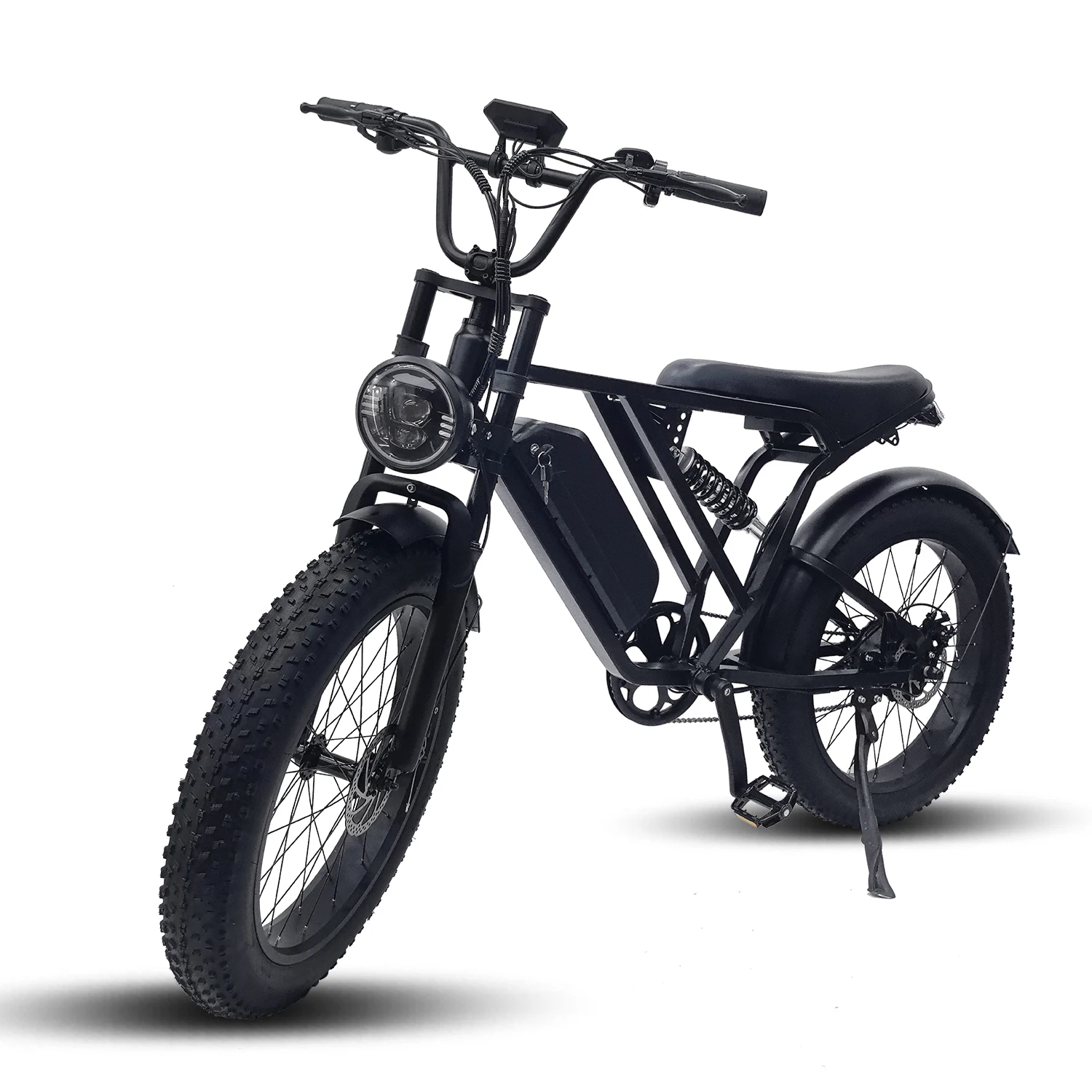Factory Supply 24 Inch All Terrain Electric Bike Fat Tire Bicycle Y-24 Ebike 20 Double disc brake Mountain