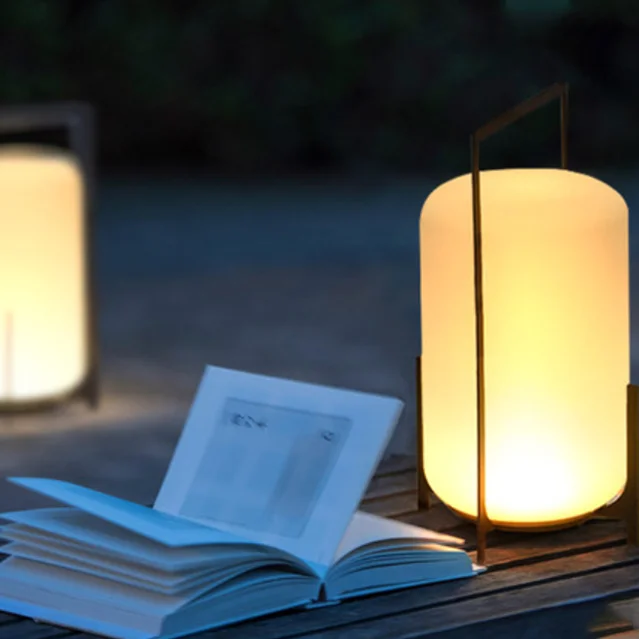 Customized logo portable glass PE party atmosphere table atmosphere corner floor lamp rechargeable solar garden lamp