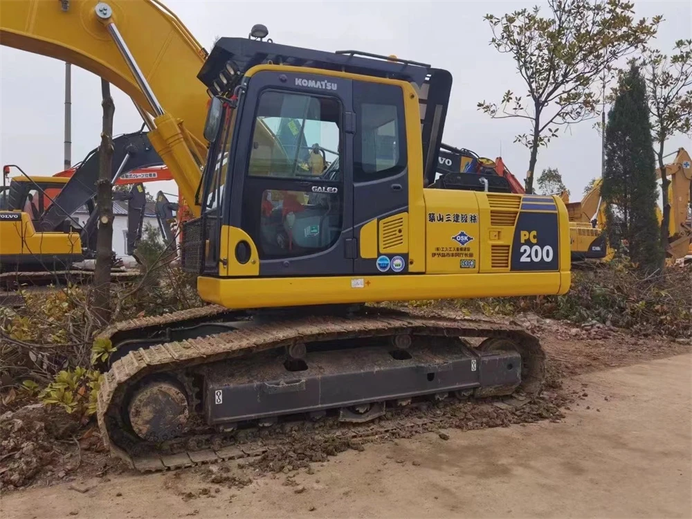 New KOMATSU Excavators PC200-10MO Digger Machinery Used Excavator PC200-8 Second Hand Crawler Excavator Construction Machine