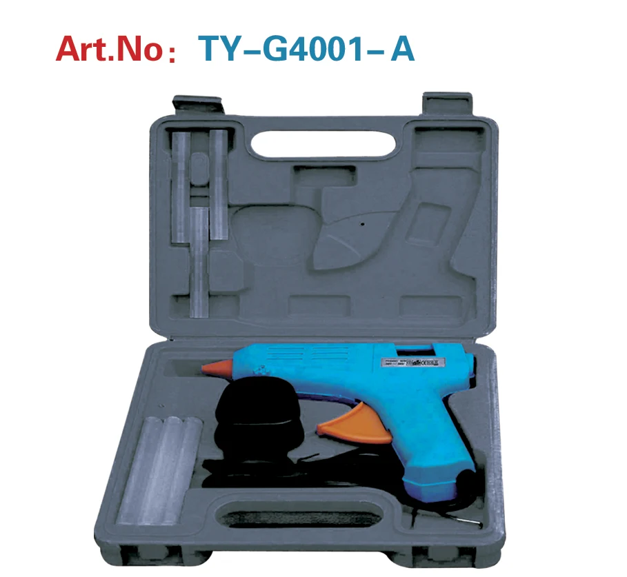 Hot Melt Glue Gun with blow mold case TY-G4001-A