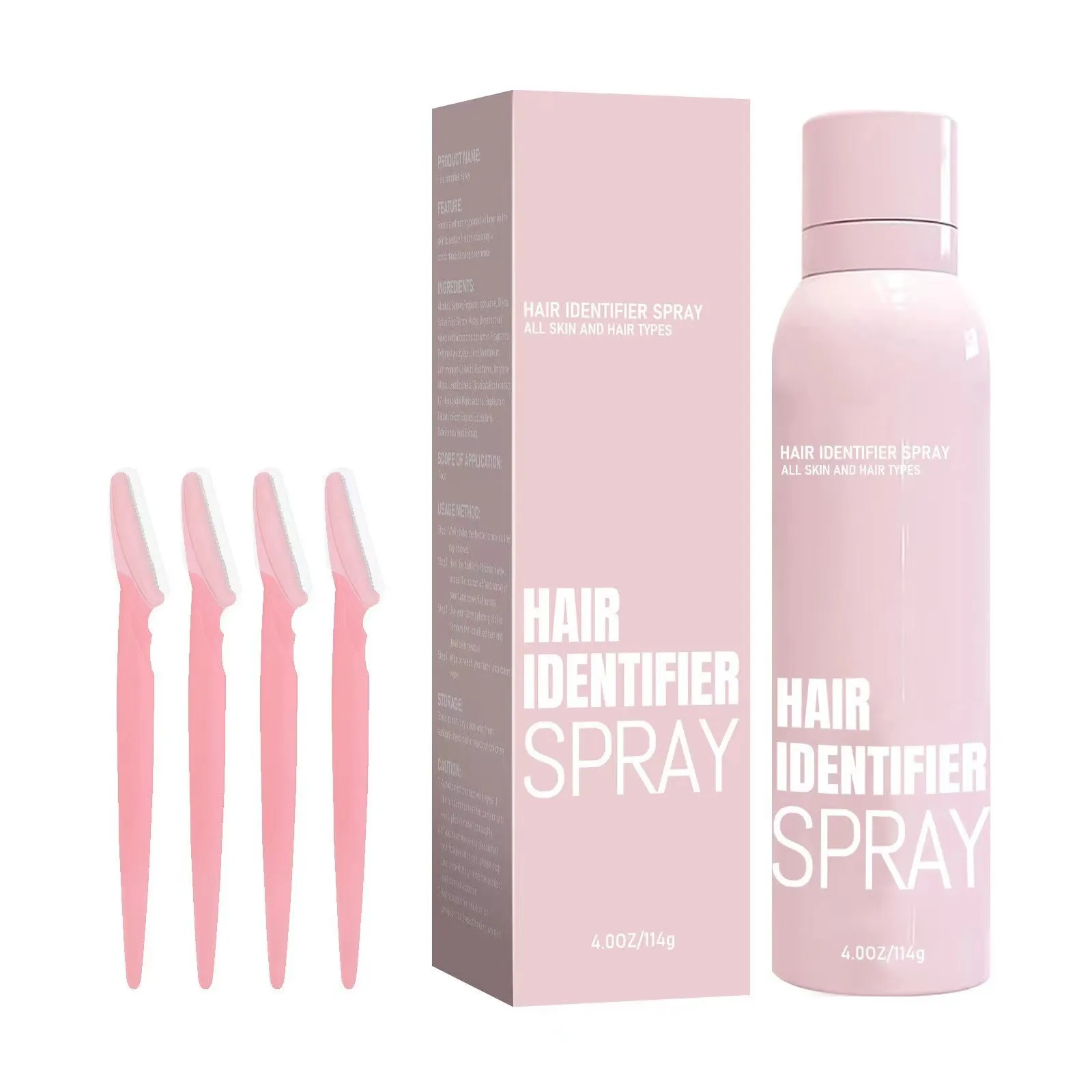 Hair Identifier Spray for Face Shaving Body Skin Care and Face Identifier Spray for All Skin And Hair Types