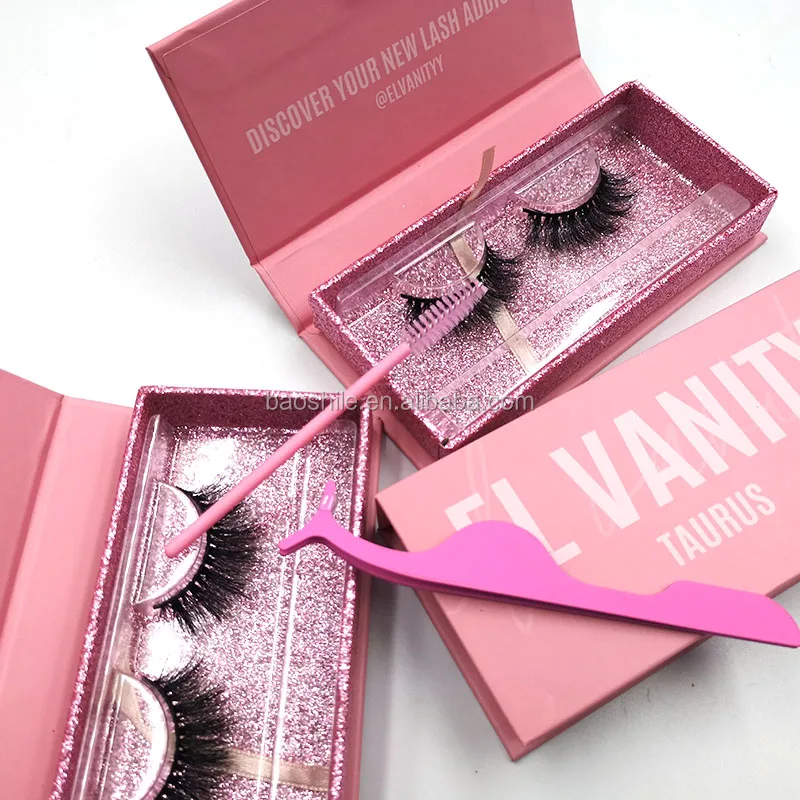 Private Label Eyelashes 3D Mink Eyelash lashes3d wholesale vendor 25mm lashcase lashbeauty