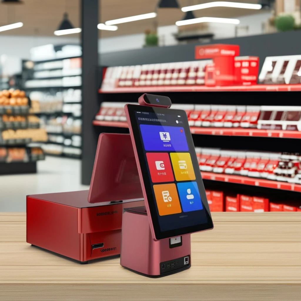 Высокая скорость обработки 15 6 дюймов сенсорный экран Windows Android POS машина кассовый аппарат с принтером