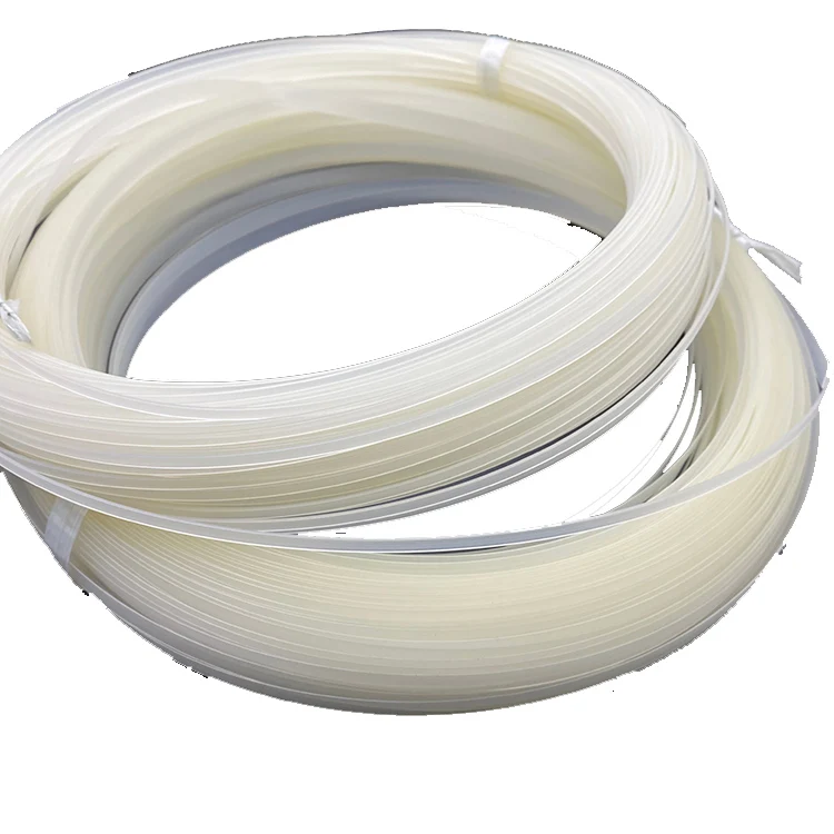 Milky White Plastic Collar Stay Plastic pvc Collars Transparent Plastic Bone