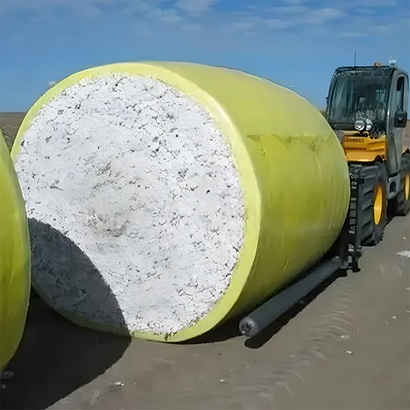 Good Quality High Density Super Wide Round Cotton Module Warp Film For Harvesting