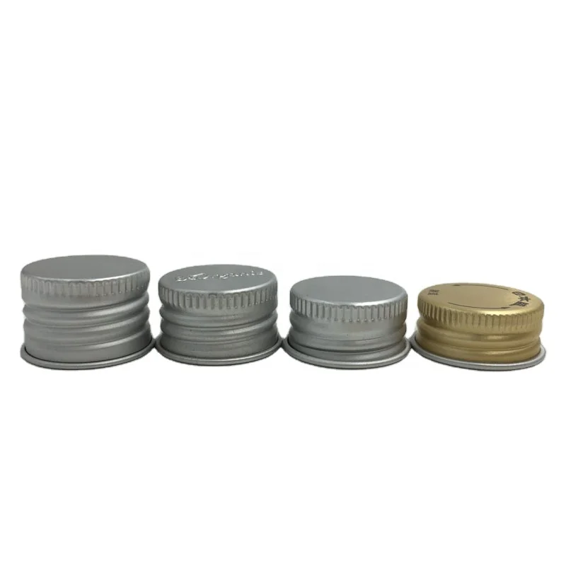 aluminum screw cap for cosmetic