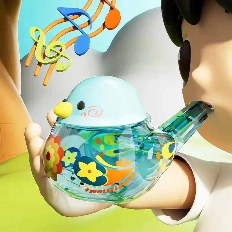 Babies Water Bird Whistle for Infants Children Toys Can Add Water To Whistle for Training  Toy Musical Instrumets