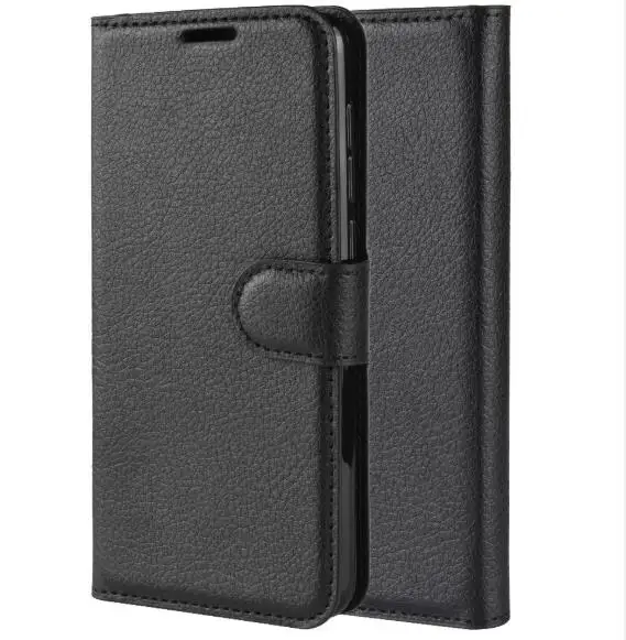 PU Leather Phone Case Flip Cover Protective Case with Credit Cards Holder and Kickstand Feature