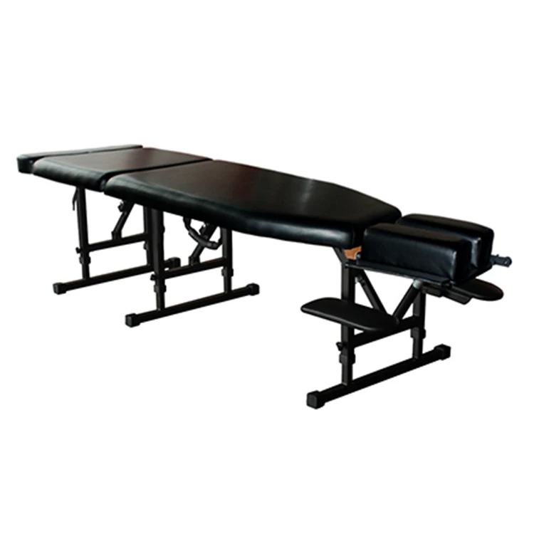 Mt Arena-120 Factory Custom Black Light Table Chiropractic Portable Decompression Table Folding Chiropractic Bed