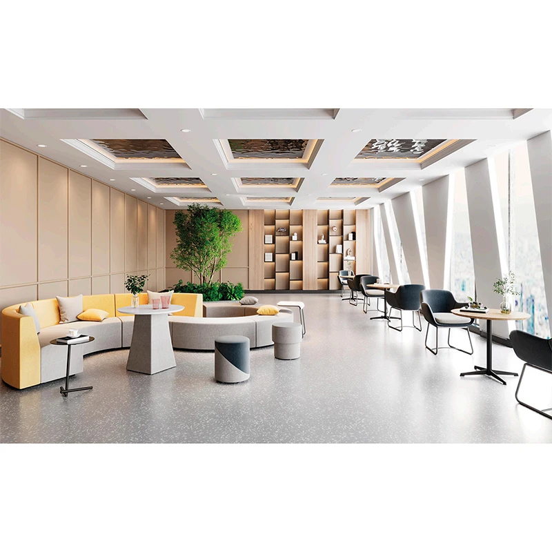 Modern S-shaped Public Area Sofa Library Modular Seating Sofa Set Couches Lounge Furniture Waiting Area Office Sofa