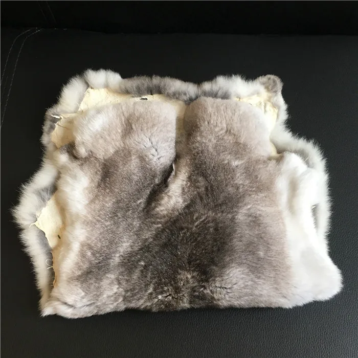  Soft dyed rex rabbit fur plate