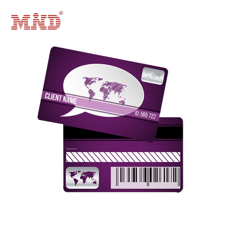 CR80 CMYK smart id card/pvc business card/transparent pvc material business card