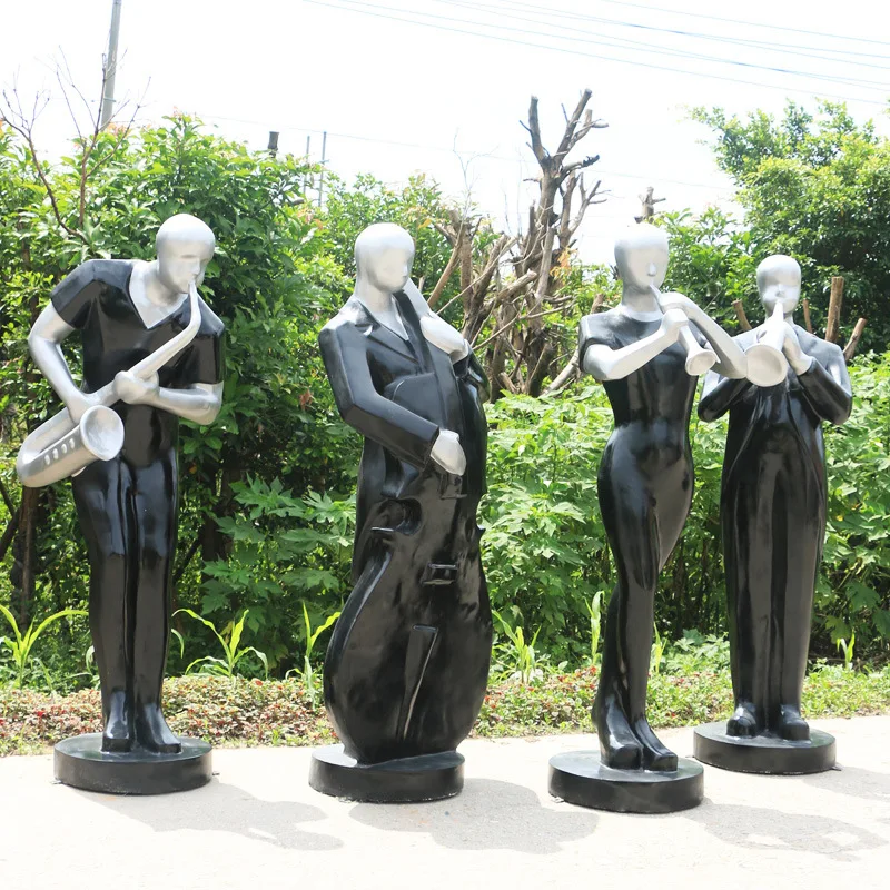 High glossy black color fiberglass abstract fashion shop window display female sexy dummy women mannequin full body for sale