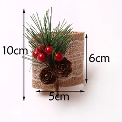 Table Decoration Individual Banquet serviette de napkin ring christmas holder, napkin ring christmas, christmas deer napkin ring