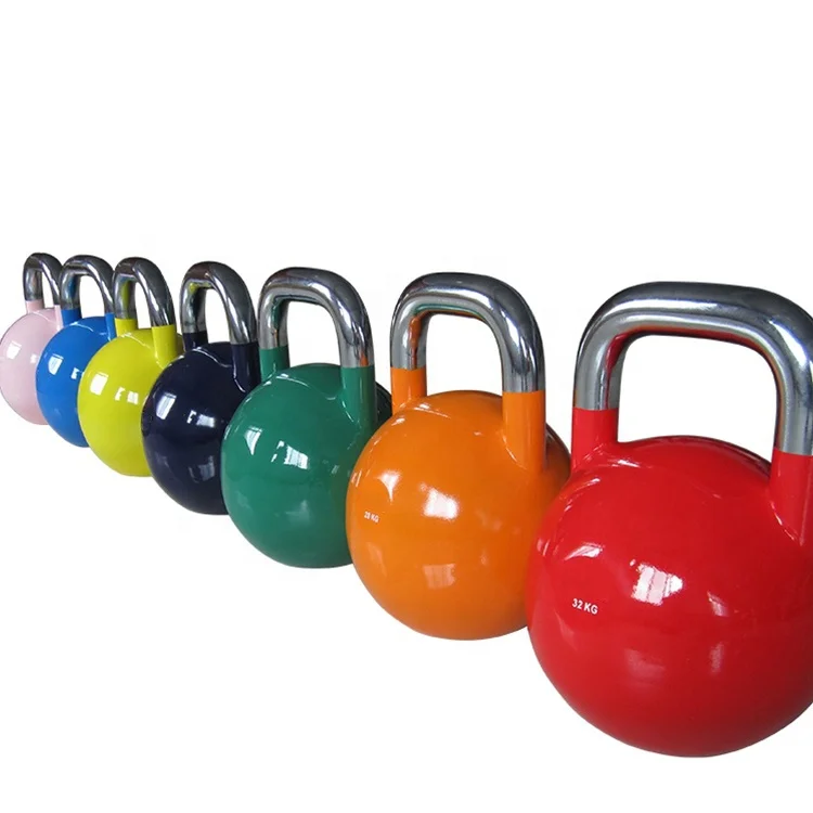 Wholesale China Manufacture Color Weight Gym Equipments Competition Steel Kettlebell For Sale