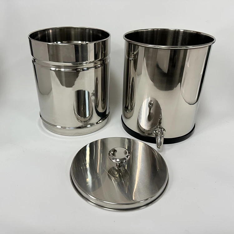 Factory Customized LOGO 6L 9L 12L Portable Outdoor Camping 304 Stainless Steel System Gravity-fed Water Purifier Filter System